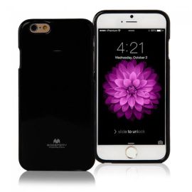 JELLY MERCURY JELLY (fără decupaj logo) Apple iPhone 6 / 6S negru