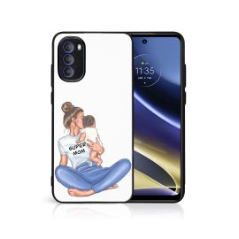 MY ART Husă pentru Motorola Moto G31 / G41 SUPERMOM (112)