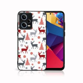 Husă PROTEMIO MY ART cu design de Crăciun Xiaomi Redmi Note 12 5G DEER (068)
