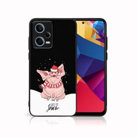 Husă PROTEMIO MY ART cu design de Crăciun Xiaomi Redmi Note 12 5G LET IT SNOW (075)