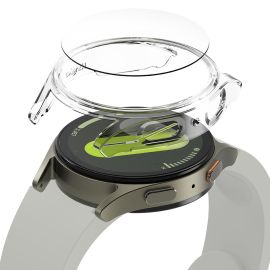 RINGKE Husă SLIM + sticlă de protecție Samsung Galaxy Watch 7 44mm CLEAR