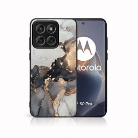 MY ART Husă de protecție pentru Motorola Edge 60 Pro GREY MARBLE (140)