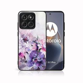 MY ART Husă de protecție pentru Motorola Edge 60 Pro PEONIES (156)