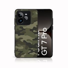 MY ART Husă de protecție pentru Realme GT 7 Pro 5G GREEN CAMO (235)