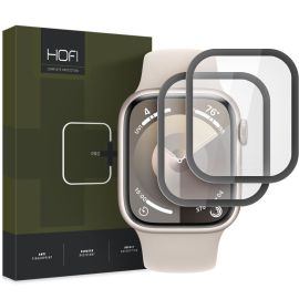HOFI HYBRID PRO+ 2x Sticlă hibridă pentru Apple Watch 7 / 8 / 9 (41mm)
