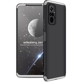 360° Pro capac protecționiste Xiaomi Redmi Note 10 Pro negru-argintiu