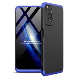 Husa de protectie 360° Xiaomi Redmi Note 11 / Note 11S negru-albastru