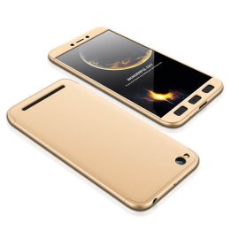 Husă de protecție 360° Xiaomi Redmi 5A aur
