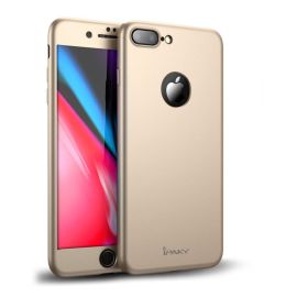 IPAKY 360° Pro + sticlă securizată Apple iPhone 8 Plus auriu