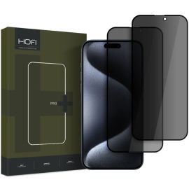 HOFI ANTI SPY GLASS PRO+ 2x Sticlă cu filtru ANTISPY pentru Apple iPhone 16