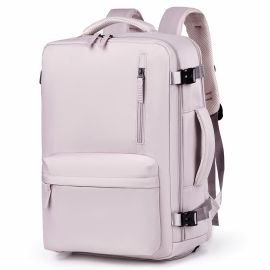 PROTEMIO ADVENTURE B723 Rucsac de călătorie cu protecție pentru laptop roz