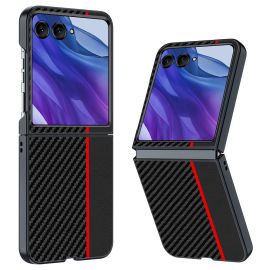 CARBON Husă de protecție pentru Motorola Razr 60 Ultra roșu