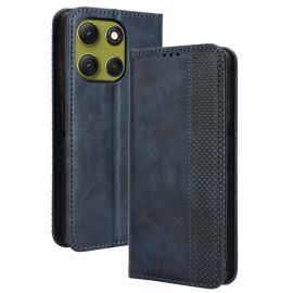 Husa tip portofel BUSINESS pentru Motorola Moto G86 5G, albastră