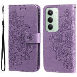 Portofel ART MANDALA cu curea pentru Xiaomi Redmi 15 / Redmi 15 5G violet