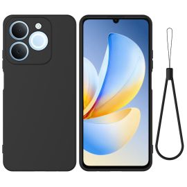 RUBBER Protecție husă pentru Realme Note 70T negru
