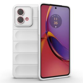 STEPS Protecție husă pentru Motorola Moto G84 5G alb