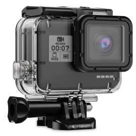 TECH-PROTECT GA200 Husă impermeabilă pentru GoPro Hero 5 / 6 / 7 transparentă