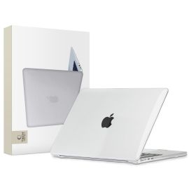 TECH-PROTECT SMARTSHELL Husă pentru Macbook Air 13 (M2 / M3 / M4 / M5) CRYSTAL CLEAR