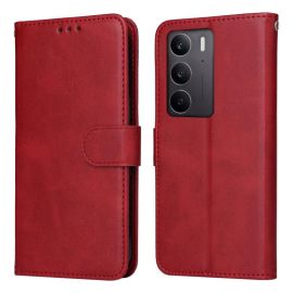 SMOOTH Husă portofel pentru Realme C75 / Realme 14x 5G roșu