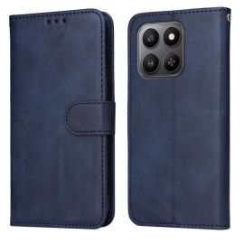 Husa tip portofel SMOOTH pentru Honor 400 Smart 5G / Honor X7d, albastru