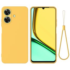 RUBBER Husă de protecție pentru Realme Note 60 galben