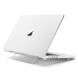 Husă FROST pentru Macbook Air 13 (M2 / M3 / M4) A2681 / A3113 / A3240 albă