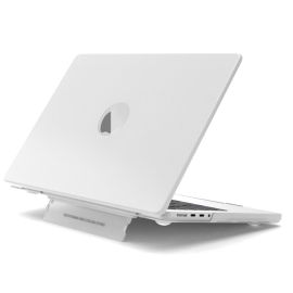 FROST Husă pentru Macbook Air 13 (M2 / M3 / M4) A2681 / A3113 / A3240 gri deschis