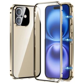 Capac magnetic 360 pentru Apple iPhone 16 Plus gold