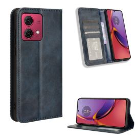 Portofel BUSINESS husă pentru Motorola Moto G84 5G albastru