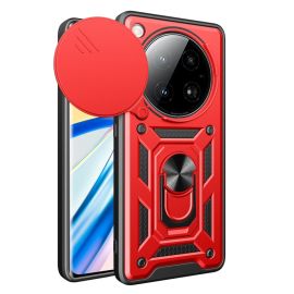 RING CAMERA Capac cu suport pentru Infinix Zero 40 5G roșu