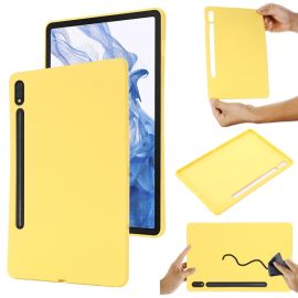 RUBBER Husă de protecție pentru Samsung Galaxy Tab S9 galbenă
