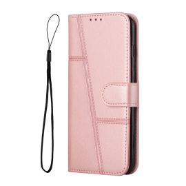STITCHED Husă portofel pentru Infinix Hot 50 5G roz