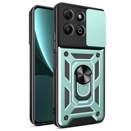 RING CAMERA Capac cu suport pentru Honor X6b verde