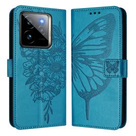ART BUTTERFLY Husă portofel pentru Realme GT 7 Pro 5G albastru