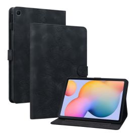 Husa ART LILY cu clapetă pentru Samsung Galaxy Tab S6 Lite 2024 / S6 Lite 2022 / S6 Lite negru