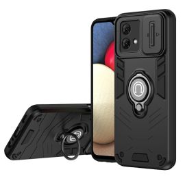 Husă CAMPROTECT cu suport pentru Motorola Moto G84 5G negru
