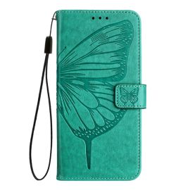 ART BUTTERFLY Husă portofel pentru TCL 501 verde