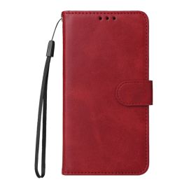 Husă portofel SMOOTH pentru Xiaomi Redmi Note 14 Pro 5G / Redmi Note 14 Pro+ 5G roșu