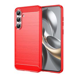 FLEXI TPU Protecție husă Samsung Galaxy S25 FE roșu