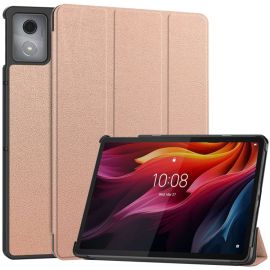 LEATHER Capac cu balamale pentru Lenovo Tab K11 Plus roz
