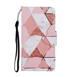 ART Husă portofel pentru Xiaomi Redmi Note 14 Pro 5G PINK MARBLE