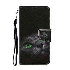 ART Husă portofel pentru Xiaomi Redmi Note 14 Pro 5G BLACK CAT