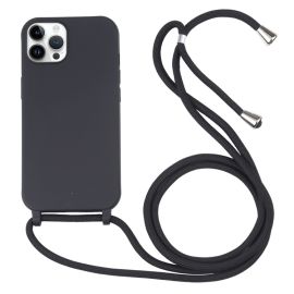 ROPE Capac cu cablu Apple iPhone 16 Pro Max negru