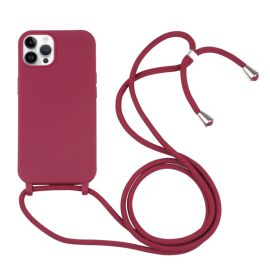 ROPE Capac cu sfoară Apple iPhone 16 Pro Max visiniu