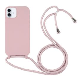 ROPE Acoperire cu sfoară Apple iPhone 16 roz vechi