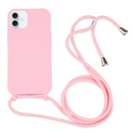 ROPE Acoperire cu sfoară Apple iPhone 16 roz