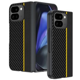 CARBON Husă de protecție pentru Google Pixel 10 Pro Fold BLACK-YELLOW