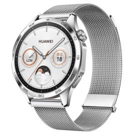 MILANESE Curea metalică pentru Huawei Watch GT 5 46mm / GT 6 46mm argintiu
