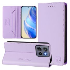RINA Husă flip pentru Motorola ThinkPhone 25 violet deschis