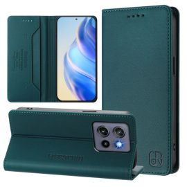 RINA Husă flip pentru Motorola ThinkPhone 25 verde închis